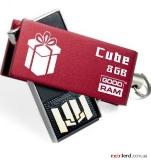 GOODRAM 8 GB Cube Gift Red