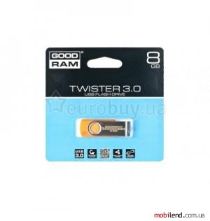 GOODRAM 8 GB Twister USB 3.0 PD8GH3GRTSOR9