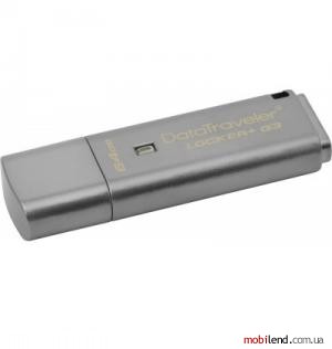 Kingston 64 GB DataTraveler Locker G3 DTLPG3/64GB