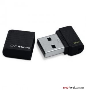 Kingston 8 GB DataTraveler Micro Black DTMCK/8GB