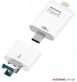 PhotoFast 128 GB i-FlashDrive iTypeC 4-in-1 White (TypeC128GB)
