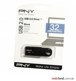 PNY 32 GB Attache4 Black (FD32GATT4-EF)