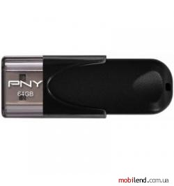 PNY 64 GB Attache4 Black (FD64GATT4-EF)