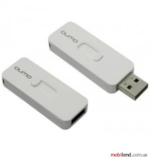 Qumo 8 GB Slider 01 White (QM8GUD-SLD 01-w)