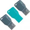 PNY 4 GB Key Attache Triple Pack (FDU4GBKEYCOLX3-EF)