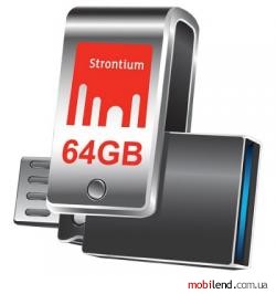 Strontium 64 GB Nitro Plus OTG (SR64GSLOTG1Z)