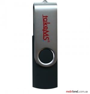TakeMS 16 GB MEM-Drive Mini Rubber Black