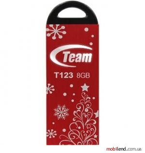 TEAM 8 GB T123 Red Xmas TT1238GR10