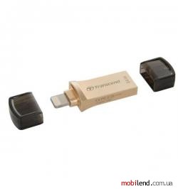 Transcend 64 GB USB 3.1/Lightning JetDrive Go 500 Gold (TS64GJDG500G)