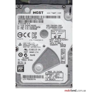 Hitachi Travelstar 500GB (HTS545050A7E660)