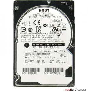 Hitachi Ultrastar C10K1800 HUC101830CSS204