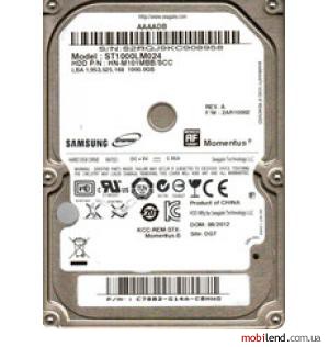 Seagate Momentus 1TB (ST1000LM024)