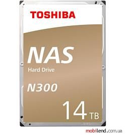 Toshiba N300 14TB HDWG31EEZSTA