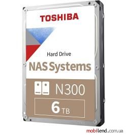 Toshiba N300 6 TB (HDWG460UZSVA)