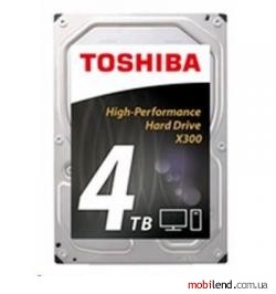 Toshiba X300 4 TB HDWE140EZSTA