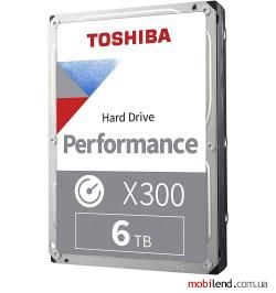 Toshiba X300 6 TB (HDWR460UZSVA)