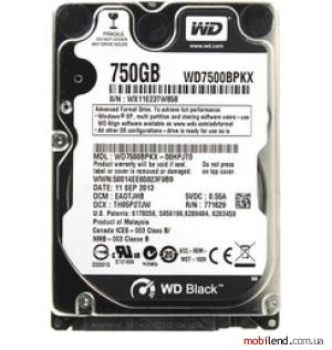 WD Black 750GB (WD7500BPKX)