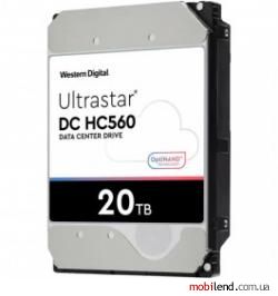 WD Ultrastar DC HC560 20 TB (0F38755, WUH722020ALE6L4)