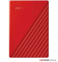 WD My Passport 4 TB Red (WDBPKJ0040BRD-WESN)