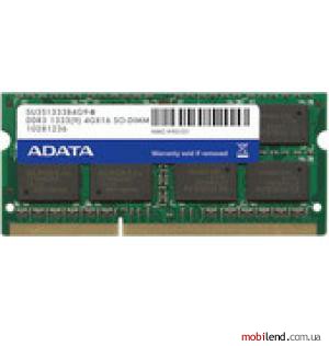 A-Data Supreme 4GB DDR3 SO-DIMM PC3-10600 (SU3S1333C4G9-R)