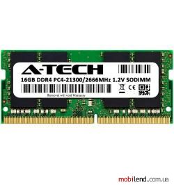 A-Tech 16 GB SO-DIMM DDR4 2666 MHz (AT16G1D4S2666ND8N12V)