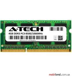 A-Tech 4 GB SO-DIMM DDR3 1066 MHz (AT4G1D3S1066ND8N15V)