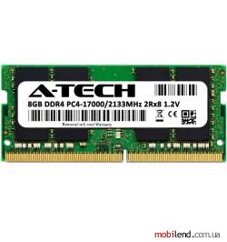 A-Tech 8 GB SO-DIMM DDR4 2133 MHz (AT8G1D4S2133ND8N12V)