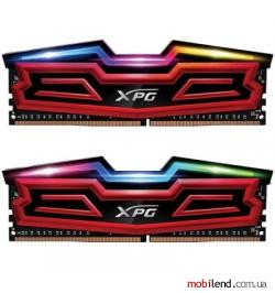 ADATA 16 GB (2x8GB) DDR4 3200 MHz XPG Spectrix D40 Red (AX4U320038G16-DRS)