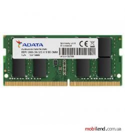 ADATA 16 GB SO-DIMM DDR4 2666 MHz (AD4S2666716G19-SGN)