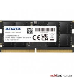 ADATA 32 GB SO-DIMM DDR5 4800 MHz (AD5S480032G-B)