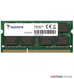 ADATA 4 GB SO-DIMM DDR3 1600 MHz (AD3S1600W4G11-S)