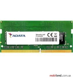 ADATA 8 GB SO-DIMM DDR4 2666 MHz (AD4S26668G19-SGN)