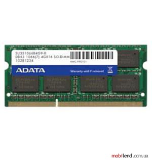 ADATA APPLE Series DDR3 1066 SO-DIMM 4Gb