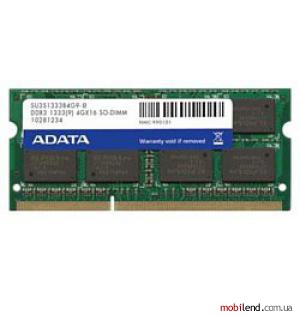 ADATA APPLE Series DDR3 1333 SO-DIMM 4Gb