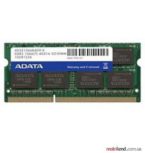 ADATA DDR3 1066 SO-DIMM 4Gb