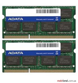 ADATA DDR3 1600 SO-DIMM 4Gb (Kit 2x2Gb)