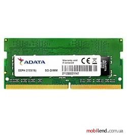 ADATA DDR4 2133 SO-DIMM 4Gb