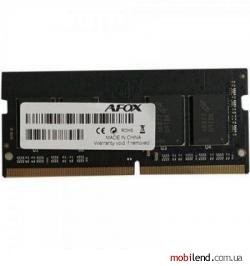 AFOX 4 GB SO-DIMM DDR4 2400 MHz (AFSD44EK2P)