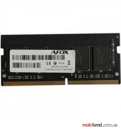 AFOX 8 GB SO-DIMM DDR4 2400 MHz (AFSD48EH1P)