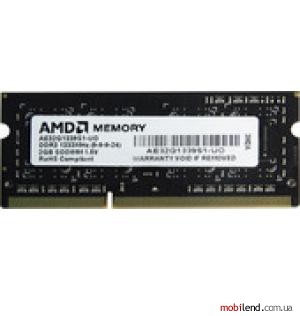 AMD 2GB DDR3 SO-DIMM (AE32G1339S1-UO)