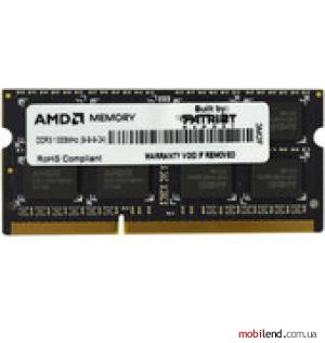 AMD Radeon Entertainment 2GB DDR3 SO-DIMM PC3-10600 (AE32G1339S1-U)