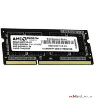 AMD Radeon Entertainment 4GB DDR3 SO-DIMM (R534G1601S1S-UO)