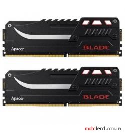 Apacer 16 GB (2x8GB) DDR4 2800 MHz Blade Fire Red (EK.16GAW.GFDK2)