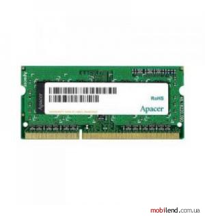 Apacer 4 GB SO-DIMM DDR3 1333 MHz (AS04GFA33C9TBGC)