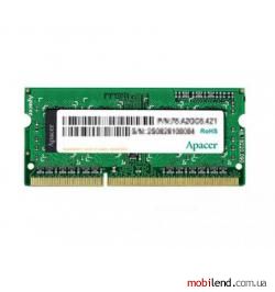 Apacer 4 GB SO-DIMM DDR3L 1600 MHz (AS04GFA60CAQBGJ)