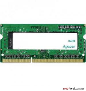 Apacer 8 GB SO-DIMM DDR3 1600 MHz (AP8GSTLYB1K3)