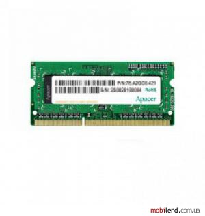 Apacer 8 GB SO-DIMM DDR3 1600 MHz (AS08GFA60CATBGC)