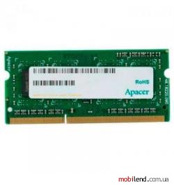 Apacer 8 GB SO-DIMM DDR3 1600 MHz (DS.08G2K.KAM)