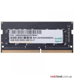 Apacer 8 GB SO-DIMM DDR4 2400 MHz (ES.08G2T.GFH)