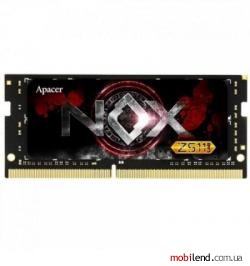 Apacer 8 GB SO-DIMM DDR4 2800 MHz Nox (ES.08G2W.GFE)
